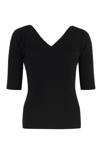 Oceano Viscose V-neck Pullover - Weekend Max Mara - Modalova