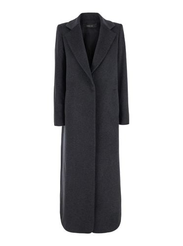 Single-breasted Coat With Notched Revers In Wool Blend Woman - Federica Tosi - Modalova