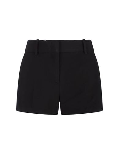 Linen Blend Tailored Shorts - Ermanno Scervino - Modalova