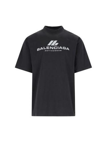 Balenciaga activewear Logo T-shirt - Balenciaga - Modalova