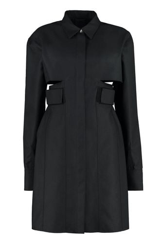 Givenchy Cutout Shirt Dress - Givenchy - Modalova