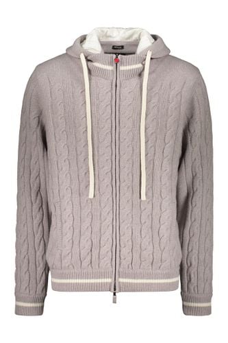 Kiton High Collar Zipped Cardigan - Kiton - Modalova