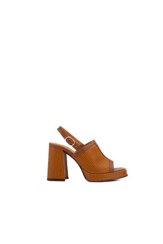 Zimi Sandals In Woven Effect Leather - Chie Mihara - Modalova