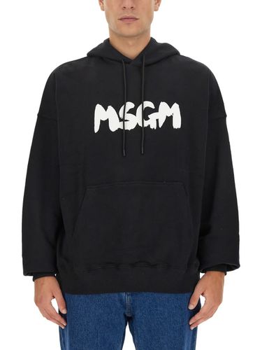 MSGM Sweatshirt With Logo - MSGM - Modalova