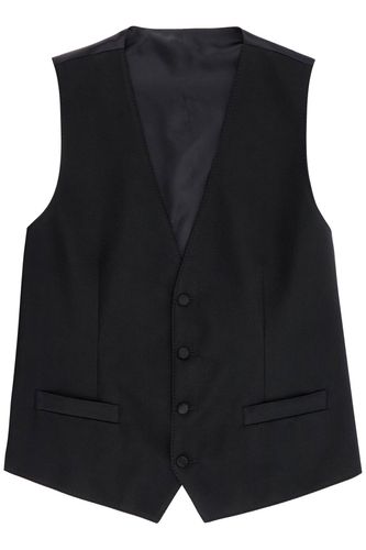 Sartorial Satin Waistcoat - Dolce & Gabbana - Modalova