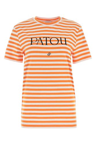 Patou Embroidered Cotton T-shirt - Patou - Modalova