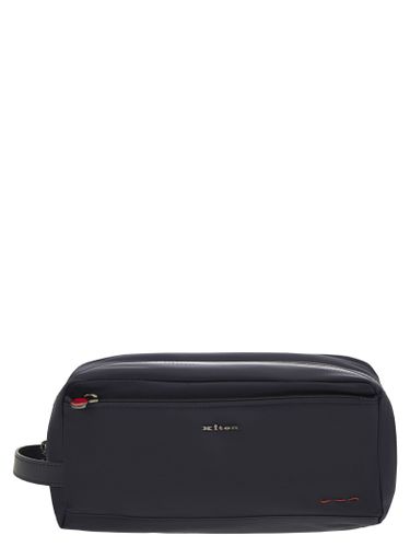 Kiton Beauty Case In Nylon - Kiton - Modalova