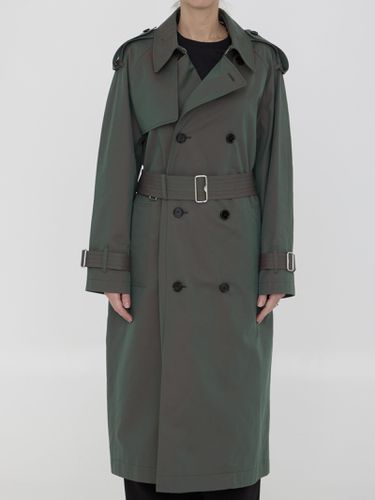 Burberry Cotton Long Trench Coat - Burberry - Modalova