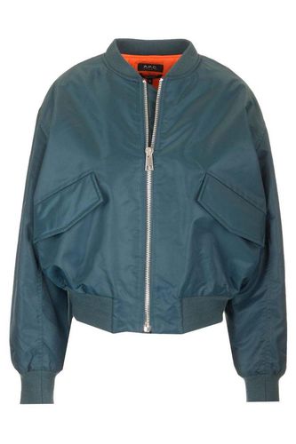 A. P.C. Lella Zipped Bomber Jacket - A.P.C. - Modalova