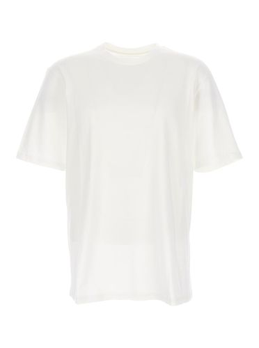 Lime Double Layer T-shirt With Sheer Layer In Technical Fabric Man - Jil Sander - Modalova