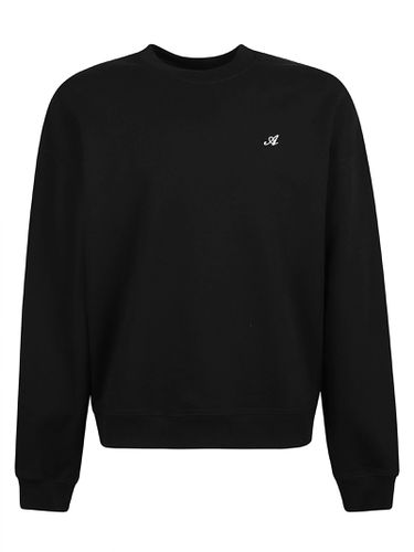 Logo Detail Ribbed Sweatshirt - Axel Arigato - Modalova