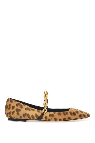 Leopard Print Tilda Ballerina - Jimmy Choo - Modalova