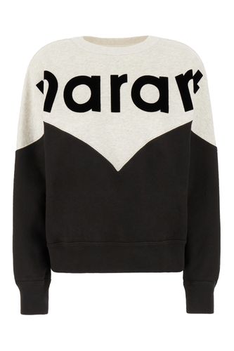 Two-tone Cotton Blend Oversize Sweatshirt - Marant Étoile - Modalova