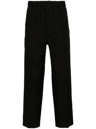 Jil Sander Black Cotton Trousers - Jil Sander - Modalova