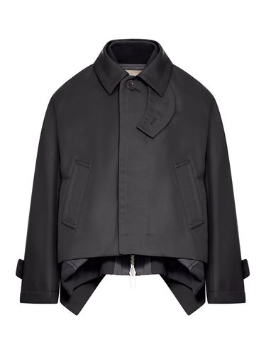 Sacai Layered Design Twill Jacket - Sacai - Modalova