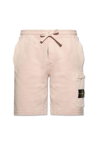 Logo Patch Drawstring Shorts - Stone Island - Modalova