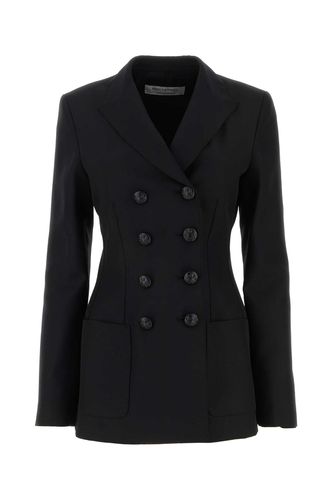 Black Grain De Poudre Blazer - Philosophy di Lorenzo Serafini - Modalova