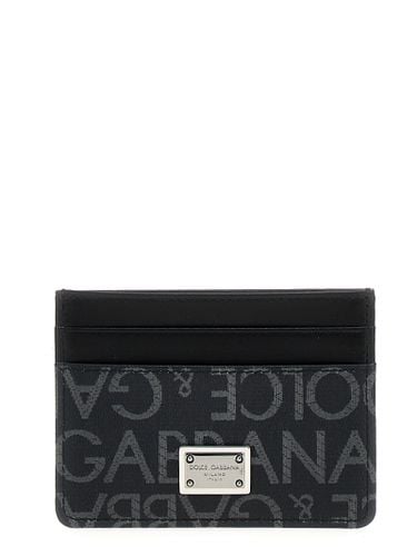 Jacquard Logo Cardholder - Dolce & Gabbana - Modalova