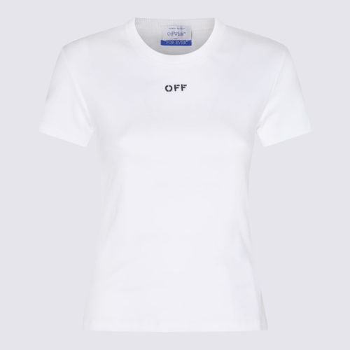 Off-White White Cotton T-shirt - Off-White - Modalova