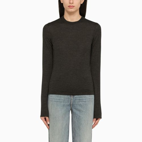 Sweater In Cashmere, Wool And Silk - Saint Laurent - Modalova