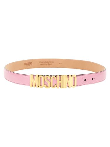 Moschino Belt With Logo - Moschino - Modalova