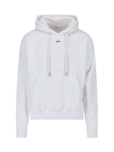 Off-White Cropped Hoodie - Off-White - Modalova