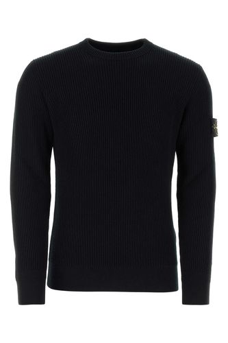 Stone Island Black Wool Sweater - Stone Island - Modalova