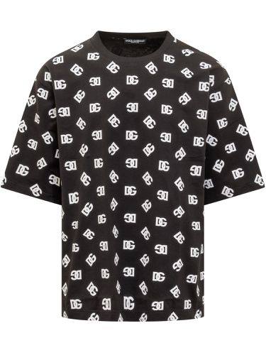 Dolce & Gabbana Dg Monogram T-shirt - Dolce & Gabbana - Modalova