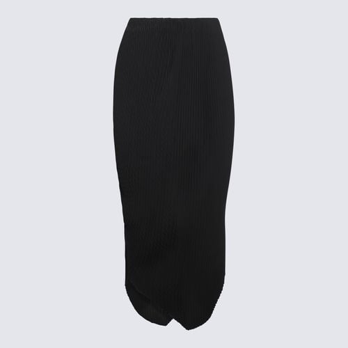 Issey Miyake Black Midi Skirt - Issey Miyake - Modalova