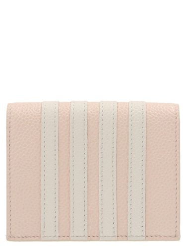 Bar Tripe Embellished Cardholder - Thom Browne - Modalova