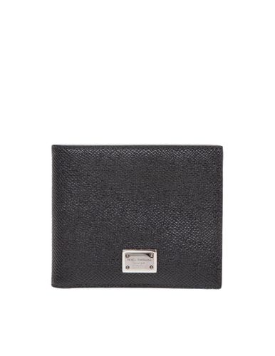 Dolce E Gabbana Leather Wallet - Dolce & Gabbana - Modalova