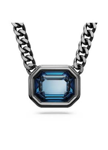 Ruthenium Metal Millenia Necklace - Swarovski - Modalova