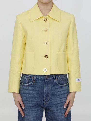 Patou Yellow Tweed Short Jacket - Patou - Modalova