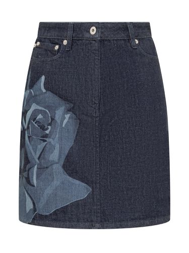 Skirt With Kenzo Rose Motif - Kenzo - Modalova