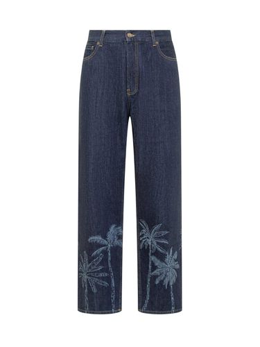 Logo-patch Straight-leg Jeans - Alanui - Modalova