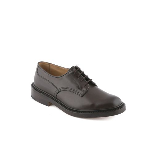 Woodstock Espresso Burnished Calf Derby Shoe - Tricker's - Modalova