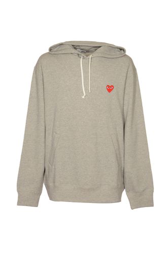 Heart Patched Hoodie - Comme des Garçons Play - Modalova