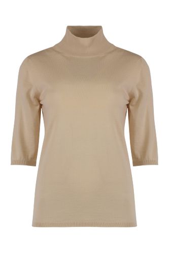 Cecina Virgin Wool Turtleneck Sweater - Max Mara - Modalova