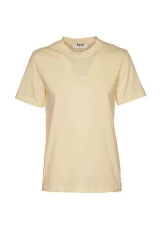 MSGM Round Neck T-shirt - MSGM - Modalova