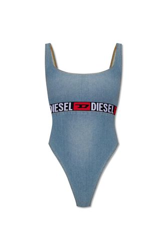 Diesel De-geny-s Logo Tape Bodysuit - Diesel - Modalova