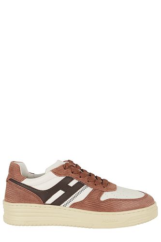 Sneakers H630 Brown In Leather - Hogan - Modalova