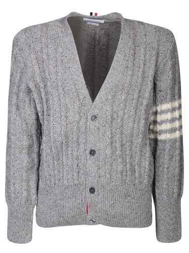 Twist Cable Cardigan - Thom Browne - Modalova