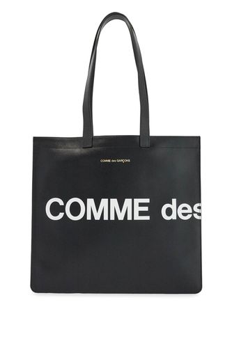 Logo Leather Tote Bag - Comme des Garçons Wallet - Modalova