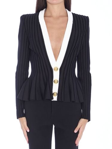 Balmain Velvet Knit Jacket - Balmain - Modalova