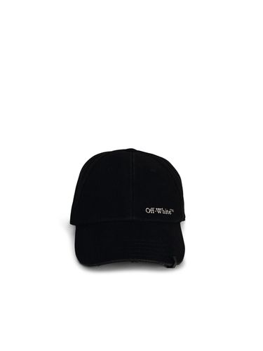 Off-White Black Cotton Cap - Off-White - Modalova