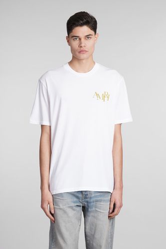 AMIRI T-shirt In White Cotton - AMIRI - Modalova