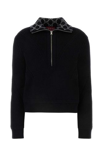 Gucci Black Wool Sweater - Gucci - Modalova