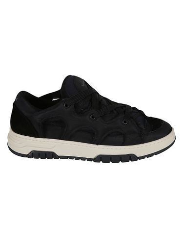 Paura Velvet Logo Sneakers - Paura - Modalova