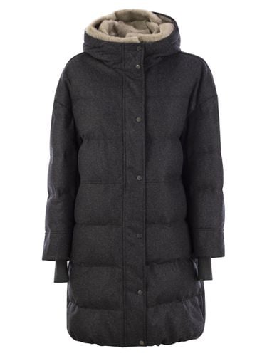 Brunello Cucinelli Wool Down Jacket - Brunello Cucinelli - Modalova