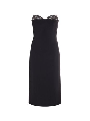 Midi Dress With Sweetheart Neckline - Genny - Modalova